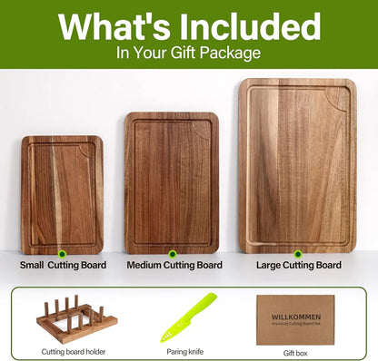 Wood Cutting Boards for Kitchen
