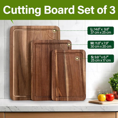 Wood Cutting Boards for Kitchen