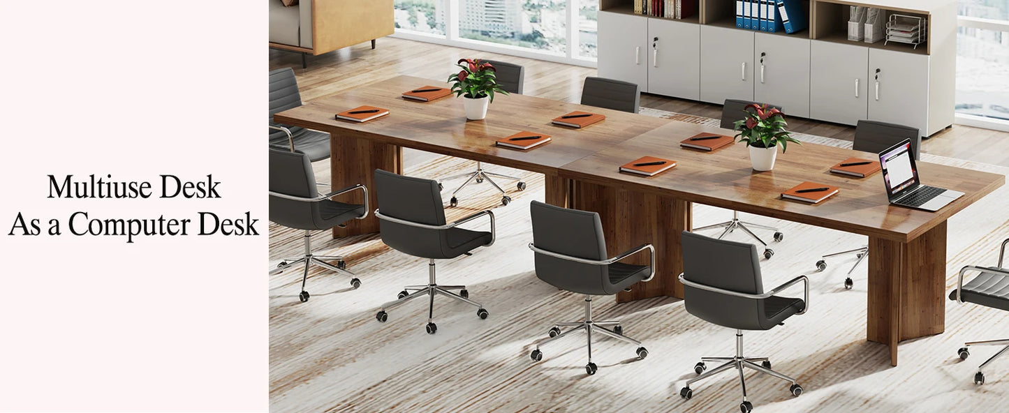 63-Inch Farmhouse Rectangular Dining Table