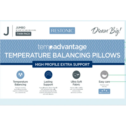 Twin Pack Bed Pillows