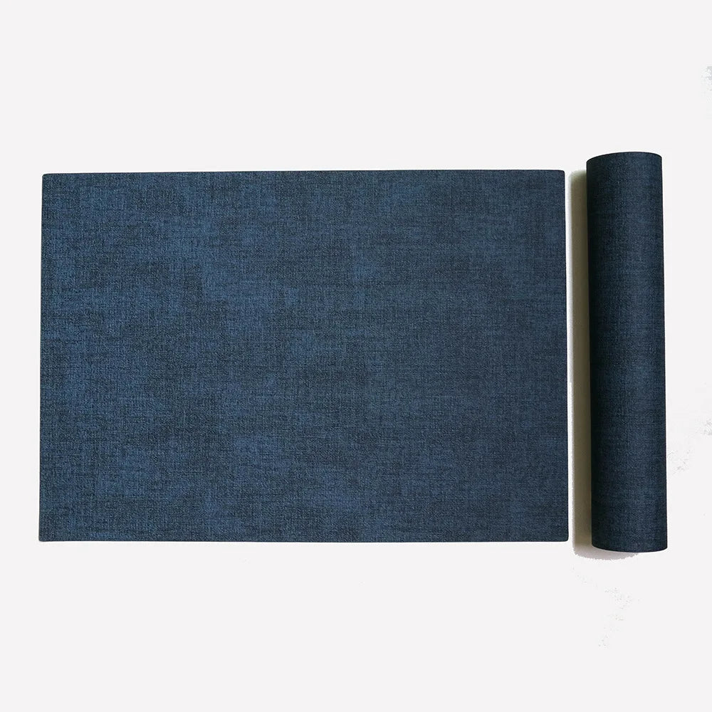 Placemats Set of 6  Faux Leather