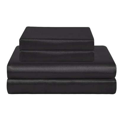 Silky Satin Cooling Soft Bed Sheet Set