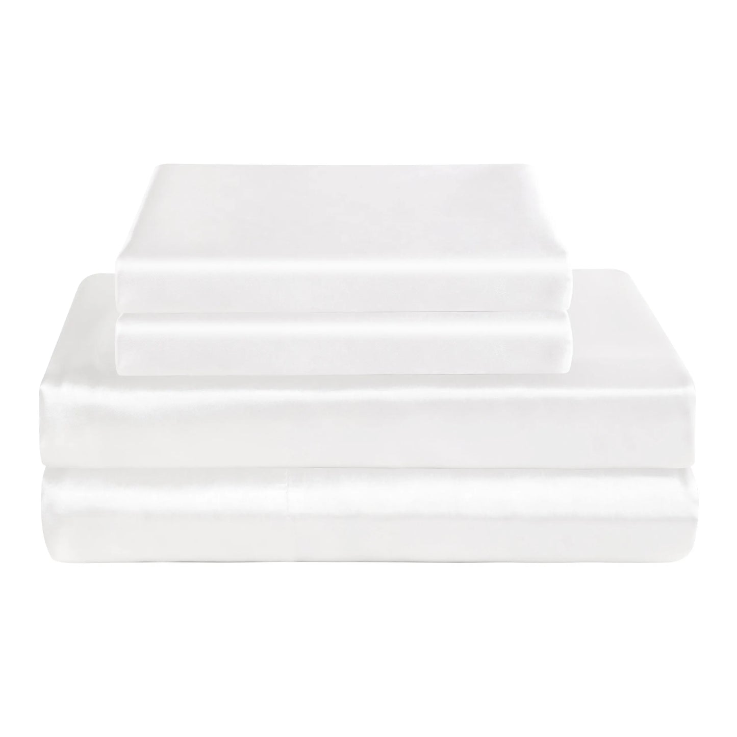 Silky Satin Cooling Soft Bed Sheet Set