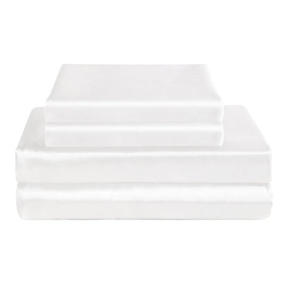 Silky Satin Cooling Soft Bed Sheet Set