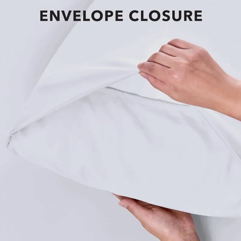 Hotel Luxury 1800 White Sheet Set