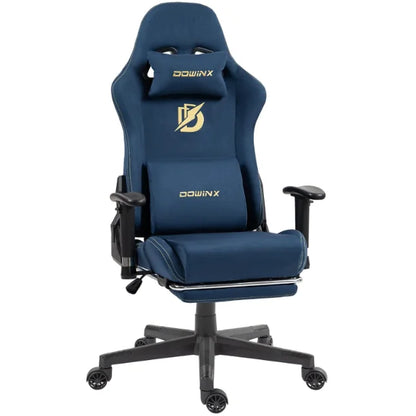 Gaming Chair With Massage Lumbar Footrest