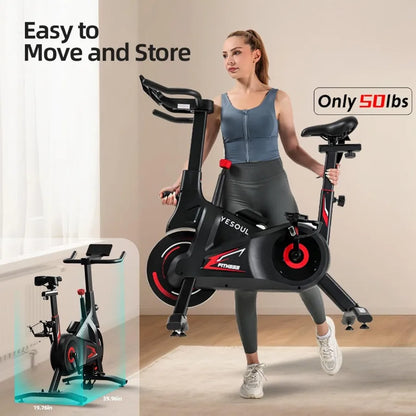 Indoor Cycling Bike With Smart App-Integrated Resistance