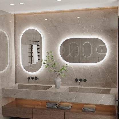 LUVODI LED Backlit Bathroom Vanity Mirror
