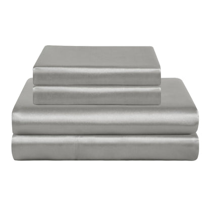 Silky Satin Cooling Soft Bed Sheet Set