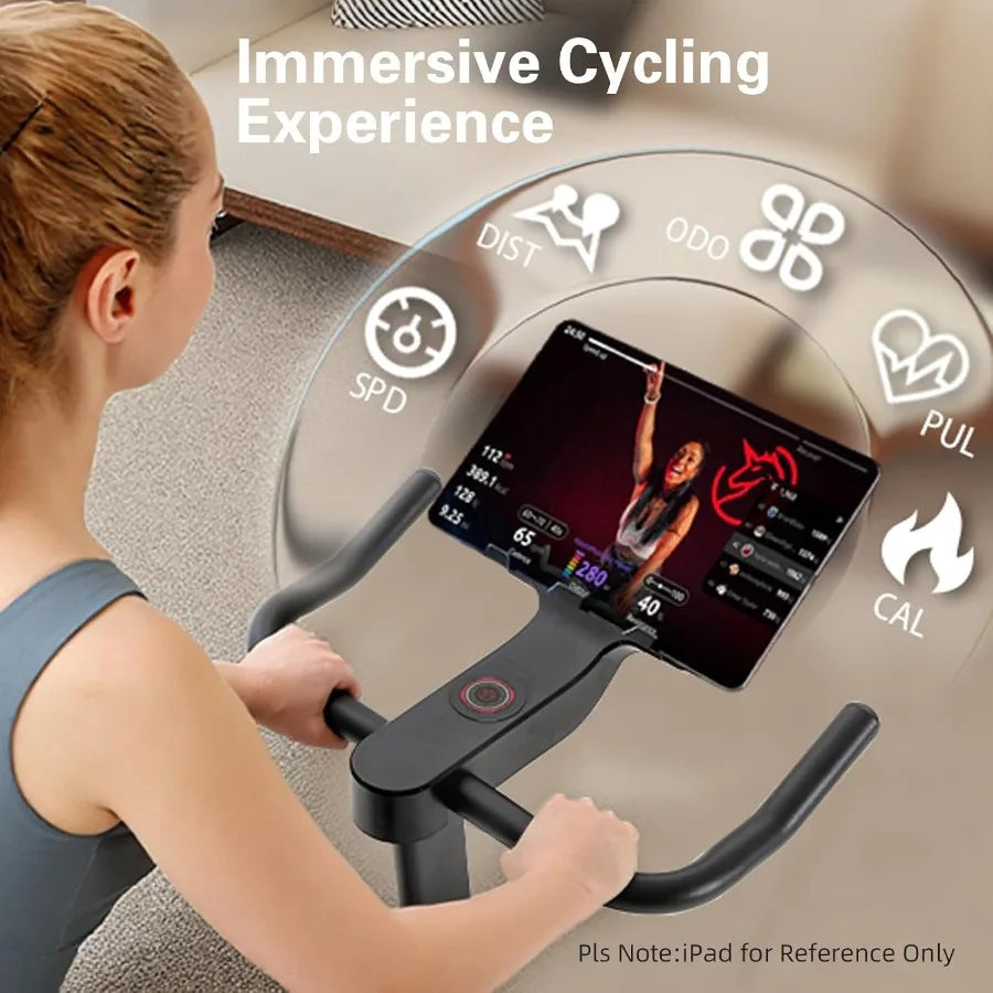 Indoor Cycling Bike With Smart App-Integrated Resistance