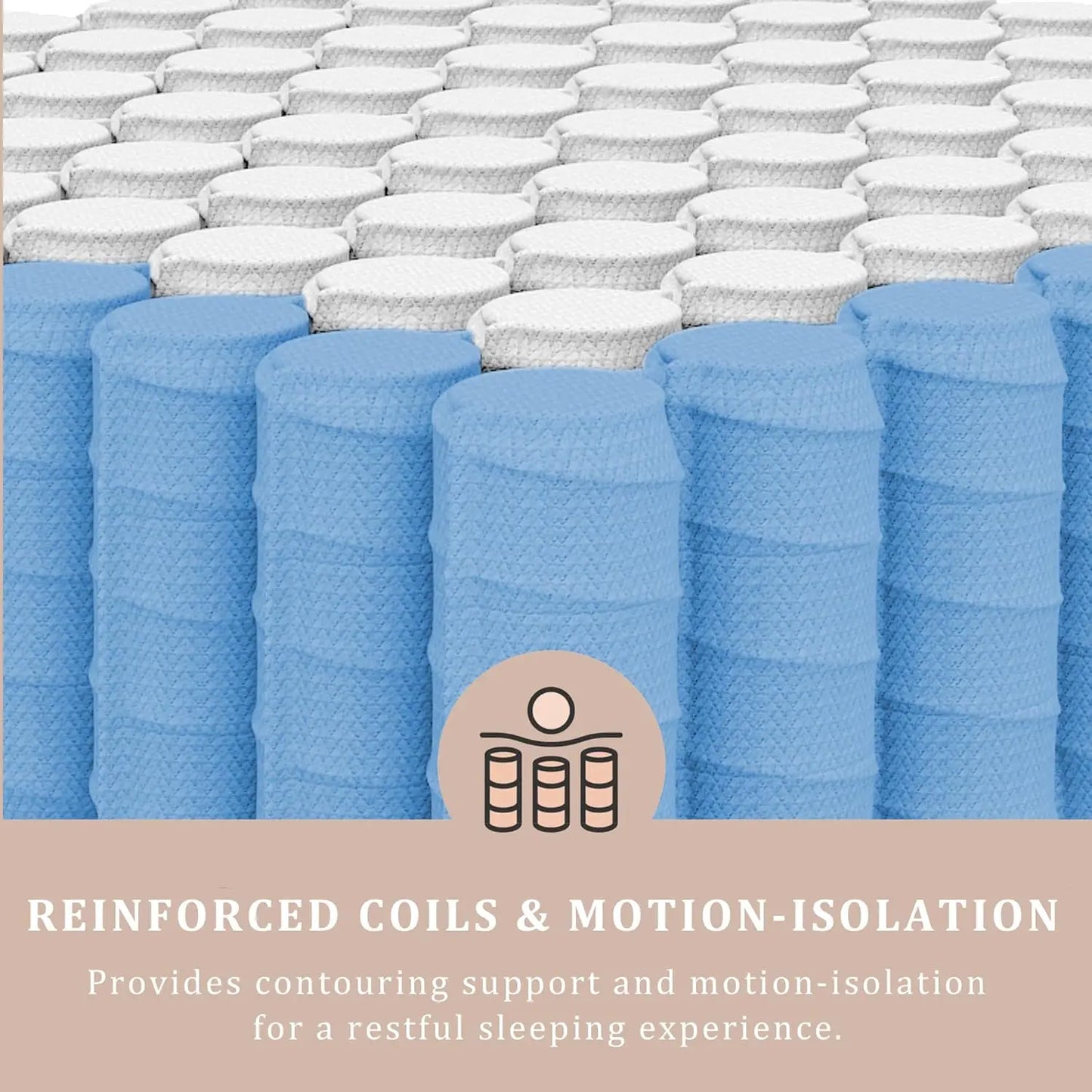 Full/King Gel Memory Foam Mattress